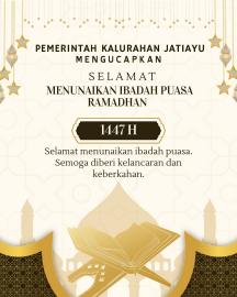 Pemerintah Kalurahan Jatiayu Sampaikan Ucapan Selamat dan Penyesuaian Jam Layanan